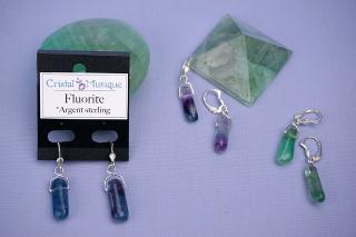 bijoux en fluorite