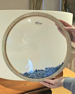 wavy drum, vue de face 1
